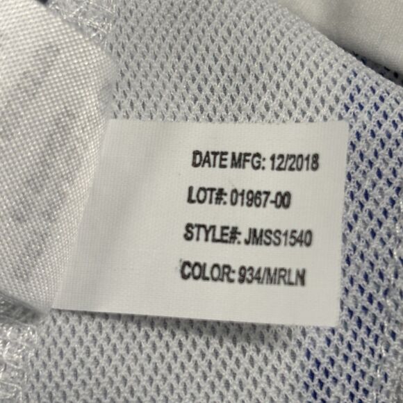 Johnnie-O Swim Trunks Shorts Mens XL Blue White Floral Drawstring Board Short - Picture 11 of 11